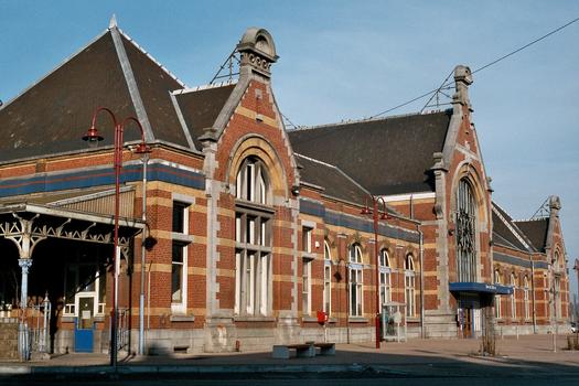 La gare de Châtelet (Hainaut)