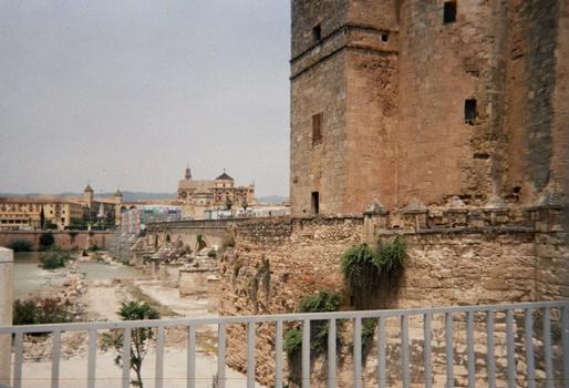 La Tour de la Calahorra commande l'entrée du pont romain de Cordoue, sur la rive gauche du Guadalquivir