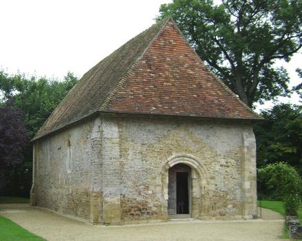 La chapelle du château médiéval de Crèvecoeur (Calvados)