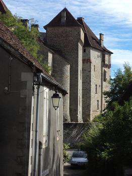 Le château Saint-Hilaire à Curemonte (Corrèze)