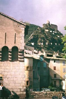 La citadelle d'Entrevaux, de 1690 (Alpes-de-Haute-Provence)