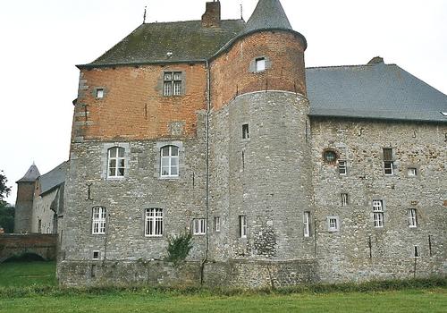 Le château de Fosteau à Leers-et-Fosteau (Hainaut)