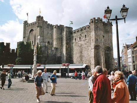 Le château des comtes de Flandre à Gand