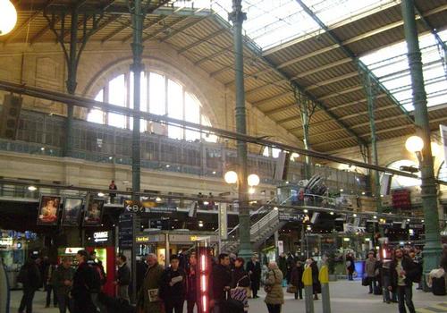 L'intérieur de la gare du Nord (Paris 10e)