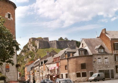 La citadelle de Charlemont à Givet (Ardennes), construite par Charles-Quint