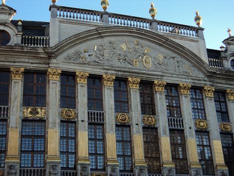 Les maisons dites des ducs de Brabant, sur la Grand'Place de Bruxelles