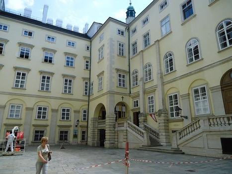L'Alte Burg, la partie la plus ancienne de la Hofburg, le palais impérial de Vienne