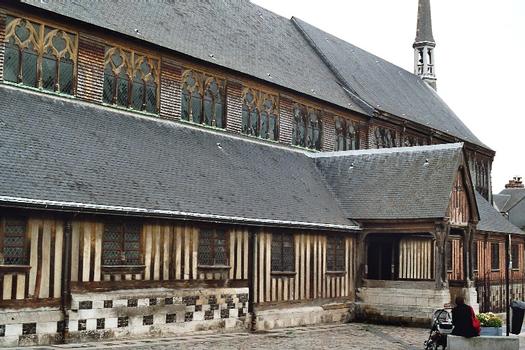 L'église Sainte-Catherine de Honfleur, à deux nefs et structure en bois