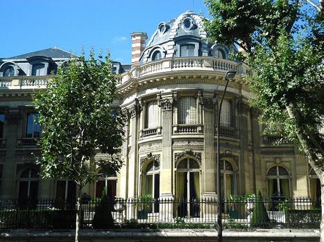 La façade du Musée Jacquemart-André, côté boulevard Haussmann (Paris 8e)