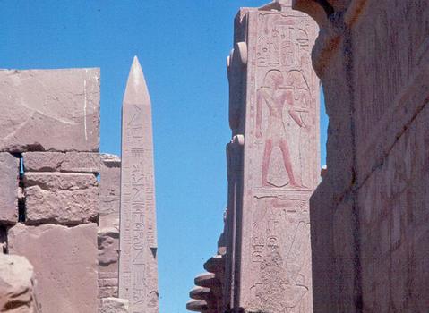 Le temple de Karnak, près de Louqsor