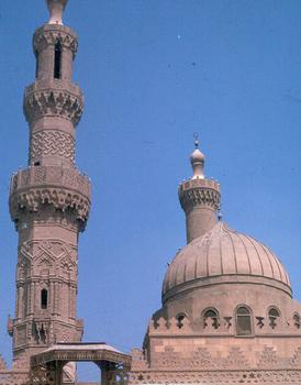 La mosquée El-Azhar (université islamique) du Caire