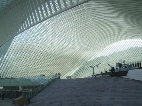 La nouvelle gare de Liège-Guillemins a été inaugurée le 19 septembre 2009