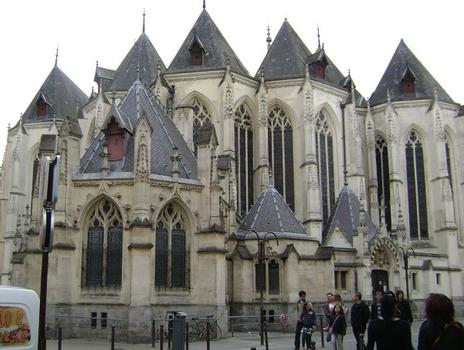 Les absides de l'église Saint Maurice, à Lille