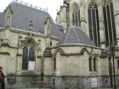 Les absides de l'église Saint Maurice, à Lille