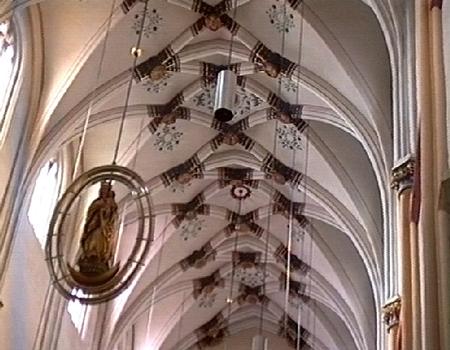 Les voûtes de l'église Saint Servais à Maastricht