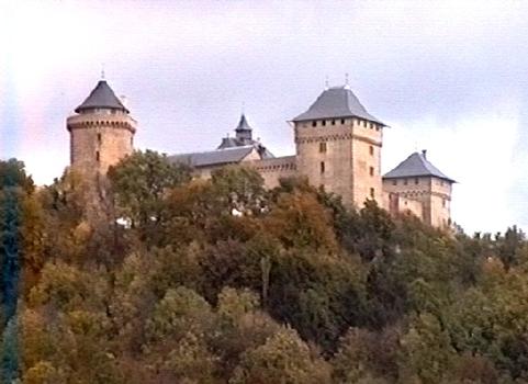 Le château de Malbrouck à Manderen (Moselle)