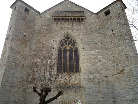 L'abside de l'église Saint Maur, de Martel