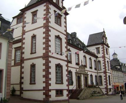 L'hôtel de ville (Rathaus) de Merzig (LK Merzig-Wadern)