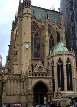 Les extérieurs de la cathédrale Saint-Etienne de Metz