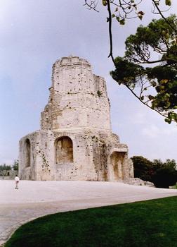 La Tour Magne, vestige des anciens remparts romains de Nîmes (Gard)