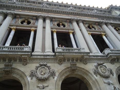 La façade de l'Opéra Garnier