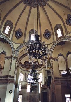 L'intérieur de la Petite Sainte Sophie (Küçük Aya Sofya Camii), construite quelques années avant la basilique Sainte Sophie et transformée en mosquée au 16e siècle