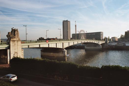 Le pont Boieldieu à Rouen