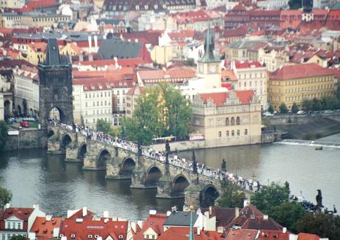Le pont Charles, à Prague