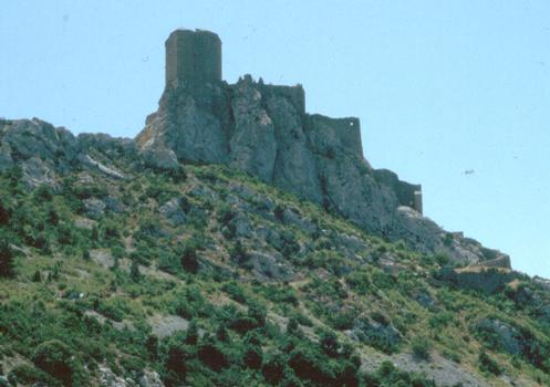 Le château de Quéribus, d'époque cathare