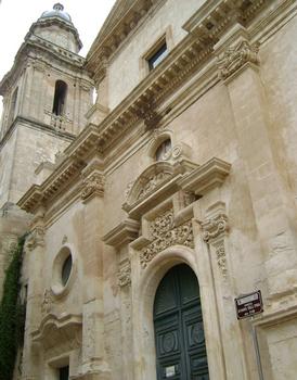 La façade baroque de l'église Santa Maria del Itria, à Ragusa Superiore