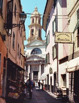Le Duomo (cathédrale) de Rapallo (province de Gènes)