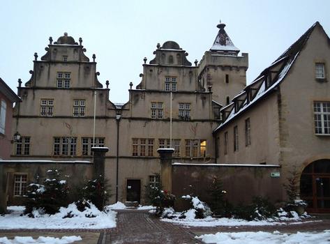 L'ancien hôtel de ville, à la façade baroque (17e siècle) de Rouffach
