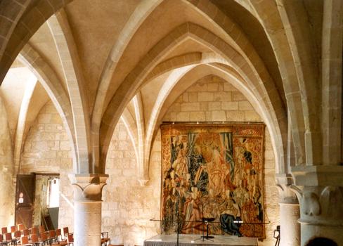 La salle capitulaire de l'abbaye de Royaumont (Asnières)