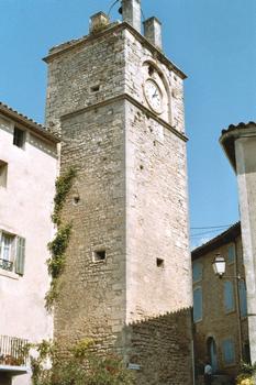 Le beffroi de Saignon, dans le Luberon (Vaucluse)