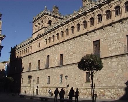 Le palais de Monterrey, édifice de la Renaissance espagnole aux tours sculptées, à Salamanque