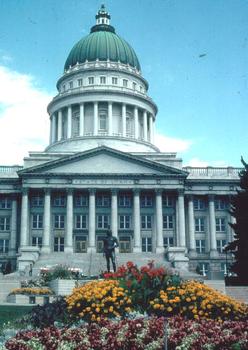 Le Capitole de l'Etat d'Utah à Salt Lake City