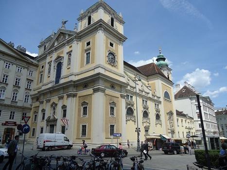 L'église du couvent des Ecossais (Schottenstift) sur la place du Freyung, à Vienne