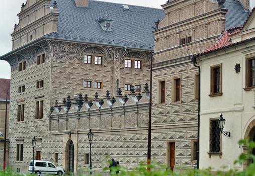 Le palais Schwartzenberg, dans le quartier Hradcany, à Prague
