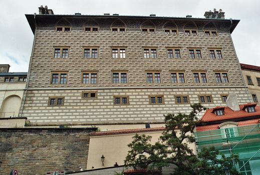 Le palais Schwartzenberg, dans le quartier Hradcany, à Prague
