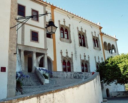 La façade du palais royal de Sintra