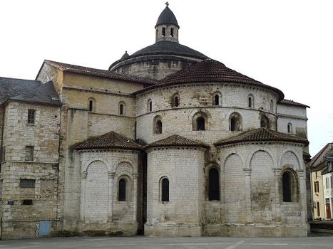 L'abbatiale romane Sainte Marie, à Souillac (Lot)