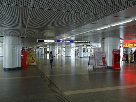 La station de métro Spitellau, sur la ligne U4