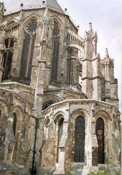 Le chevet de la basilique de Saint-Quentin (Aisne)