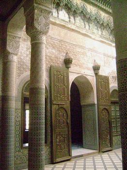 Le harem (= les appartements privés) de la casbah du Glaoui à Telouèt (province de Ouarzazate), forteresse construite dans la 2e moitié du 19e siècle