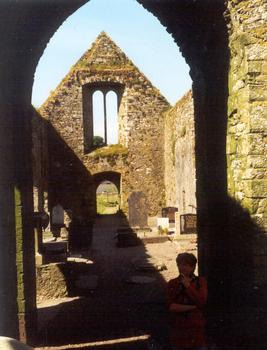 Les ruines de l'abbaye franciscaine de Timoleague, sur la côte sud de l'Irlande