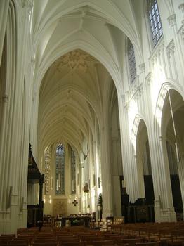 L'église de l'abbaye des Prémontrés de Tongerlo est de style néo-gothique. L'abbaye est encore occupée aujourd'hui