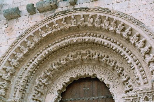 Le portail nord (roman) de la collégiale Santa Maria la Mayor à Toro