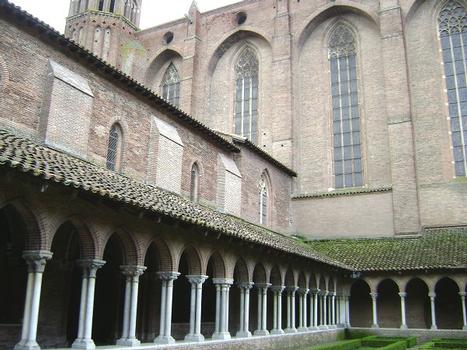 Le cloître du couvent des Jacobins à Toulouse