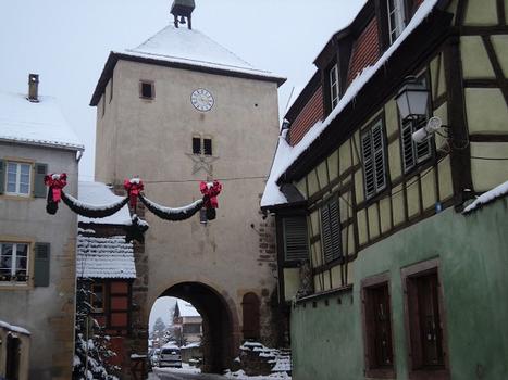 La porte de Munster à Turckheim (Haut-Rhin)