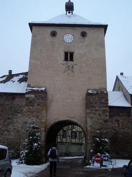 La porte de Munster à Turckheim (Haut-Rhin)